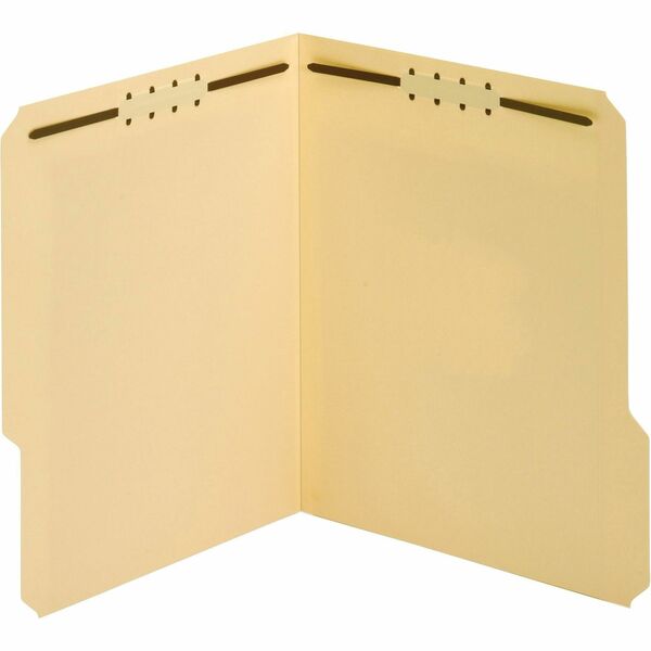 Pendaflex 1/3 Tab Cut Letter Recycled Top Tab File Folder - 8 1/2" x 11" - 3/4" Expansion - 1 Fastener(s) - 2" Fastener Capacity for Folder - Top Tab Location - Assorted Position Tab Position - Manila - Manila - 10% Recycled - 50 / Box