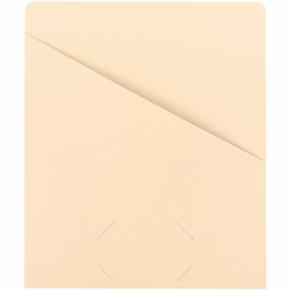 Smead Letter Recycled File Jacket - 8 1/2" x 11" - Manila - Manila - 10% Recycled - 25 / Pack