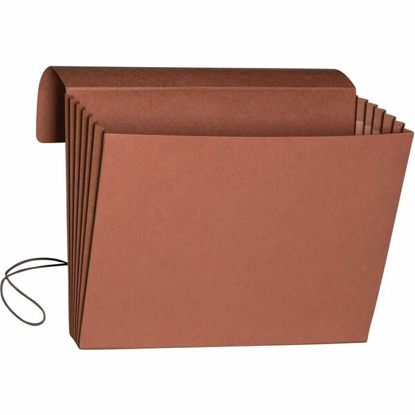 Smead Legal Recycled File Wallet - 8 1/2" x 14" - 5 1/4" Expansion - Top Tab Location - Redrope - Redrope - 30% Recycled - 1 Each