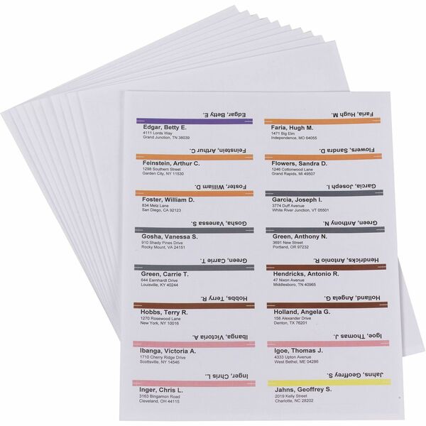 Smead Viewables Multipurpose Labels for Hanging Folders - Laser, Inkjet