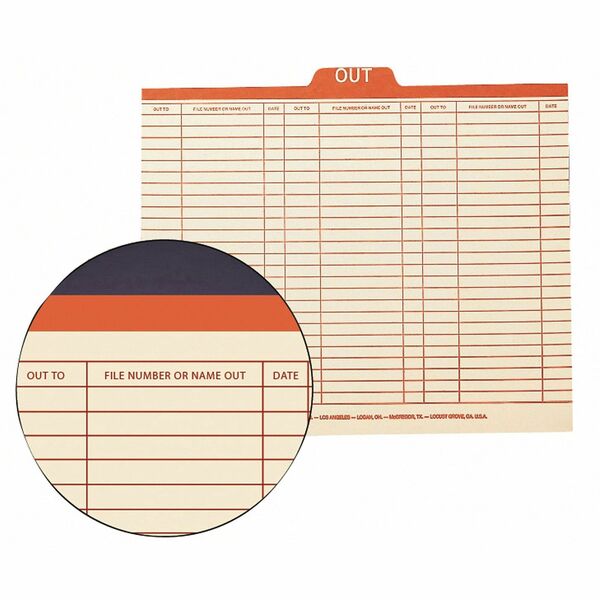 Smead 1/5 Tab Cut Letter Recycled Top Tab File Folder - 8 1/2" x 11" - Center Tab Position - Manila - Manila - 10% Recycled - 100 / Box