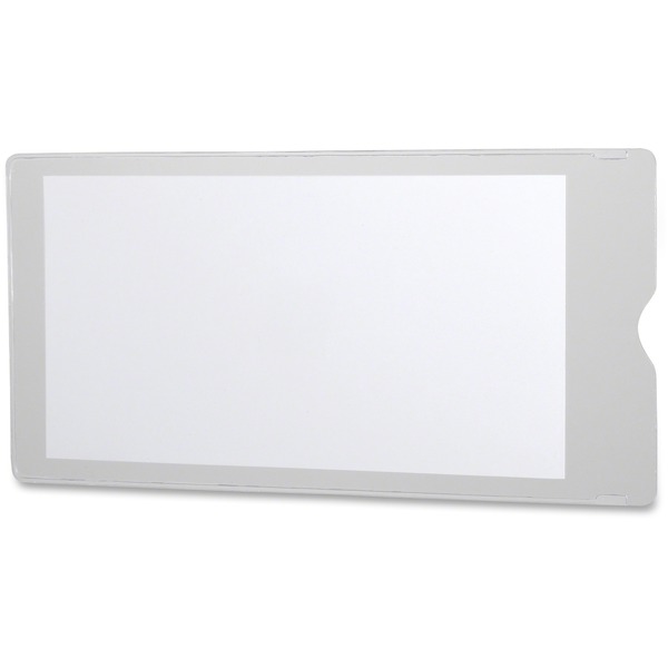 Oxford File Jacket - 9" x 4" - Vinyl - Clear - 50 / Box