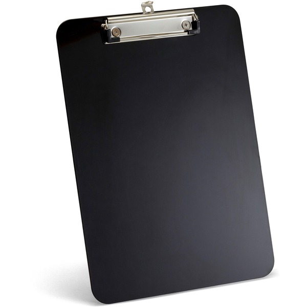 Officemate Magnetic Clipboard, Plastic - Plastic - Black - 1 Each