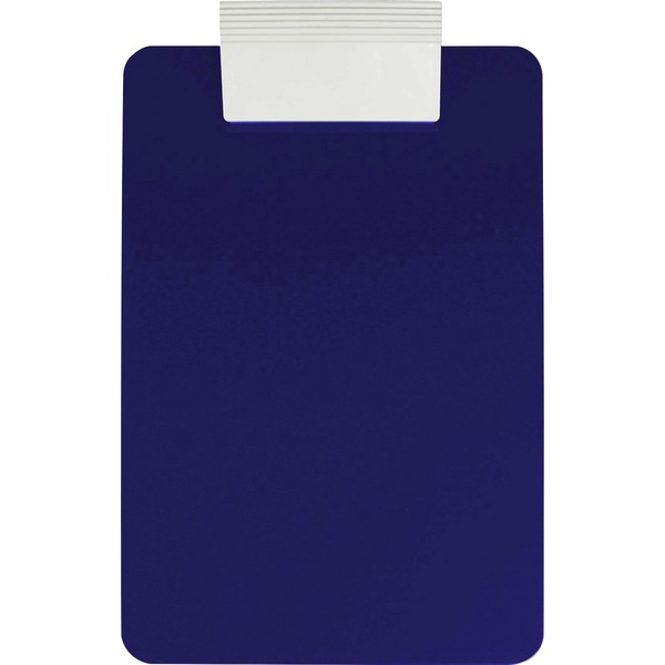 Saunders Antimicrobial Clipboard - 8 1/2" x 11" - Blue - 1 Each