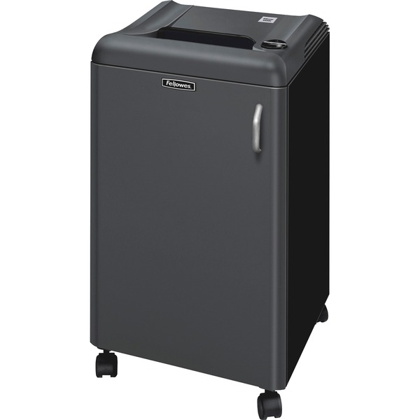 Fellowes Fortishred™ 2250C TAA Compliant Cross-Cut Shredder - Continuous Shredder - Cross Cut - 22 Per Pass - for shredding Staples, Credit Card, CD, DVD, Paper Clip, Junk Mail, Paper - 0.156" x 1.563" Shred Size - P-4 - 20 ft/min - 10.25" Throat - 20 gal Wastebin Capacity - Black, Dark Gray - TAA Compliant