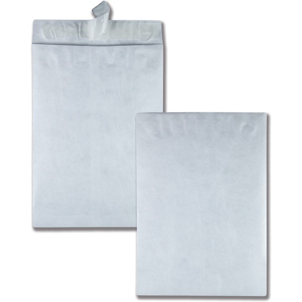 Survivor® 13 x 19 DuPont Tyvek Catalog Mailers with Self-Seal Closure - Catalog - 13" Width x 19" Length - 18 lb - Peel & Seal - Tyvek - 25 / Box - White
