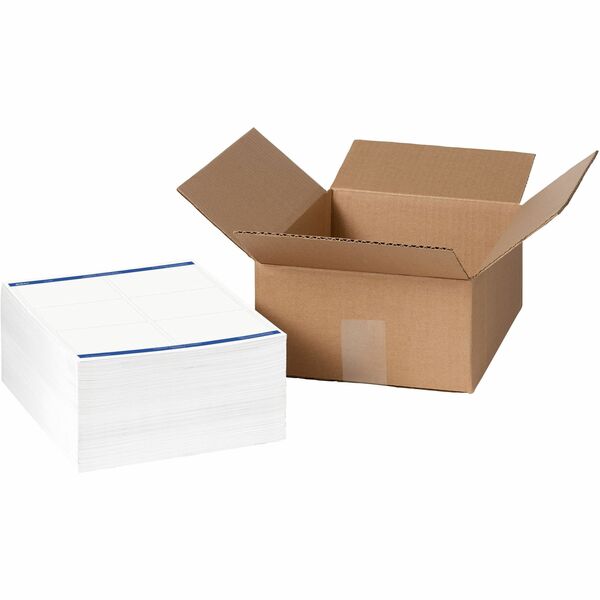 Avery® Waterproof Labels, 2" x 4" , 500 Total (05523) - 3 21/64" Width x 4" Length - Permanent Adhesive - Rectangle - Laser - White - Paper - 6 / Sheet - 500 Total Sheets - 3000 Total Label(s) - 3000 / Carton - Permanent Adhesive, Jam Resistant, Customizable