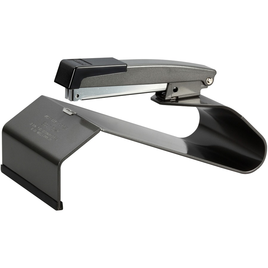 Bostitch Booklet Stapler - 20 of 16lb Paper Sheets Capacity - 210 Staple Capacity - Full Strip - 1/4" Staple Size - Black
