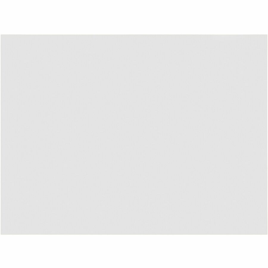 Pacon Gloss Coat Fingerpaint Paper - Plain - 22" x 16" - White Paper - Non Absorbant, Resist Bleed-through - Recycled - 100 / Pack