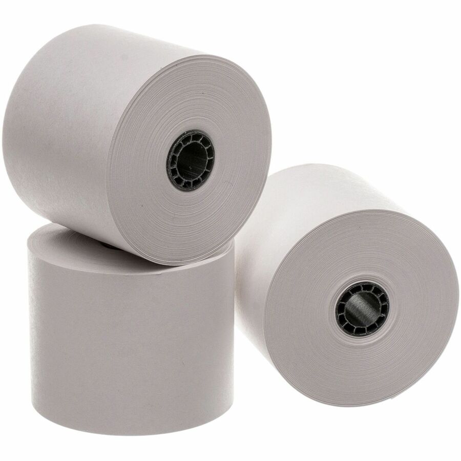 Business Source Single-ply 150' Adding Machine Rolls - 2 1/4" x 150 ft - 100 / Carton - SFI - Lint-free