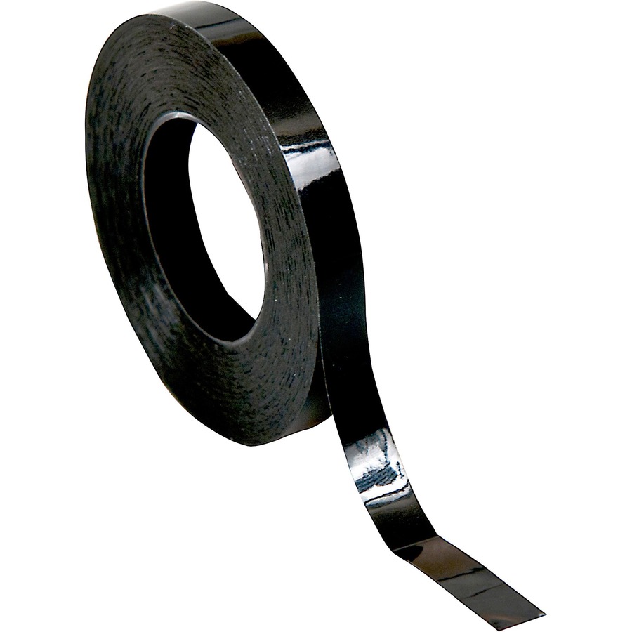 Chartpak Matte Graphic Tape - 27 ft Length x 0.25" Width - 1 / Roll - Black