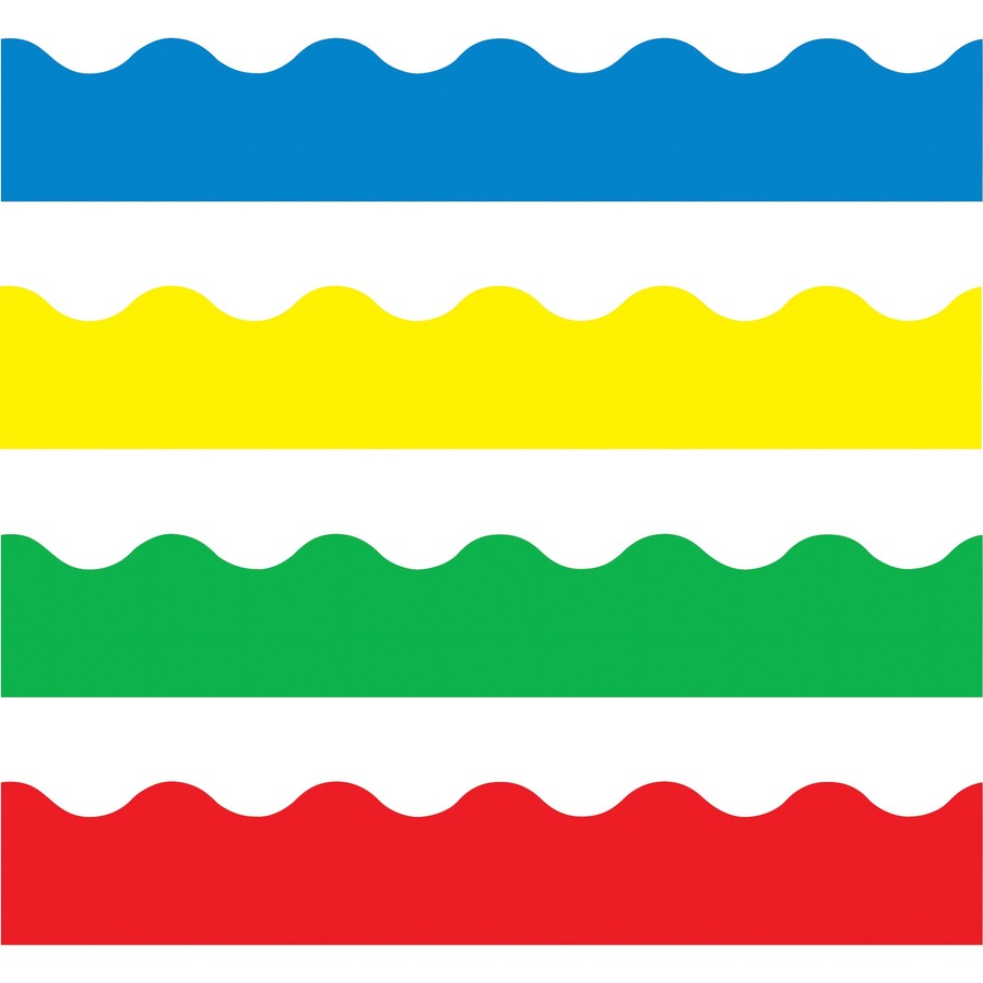 Trend solid-colored Terrific Trimmers - 2.25" Width x 1872" Length - Assorted - 39 / Set