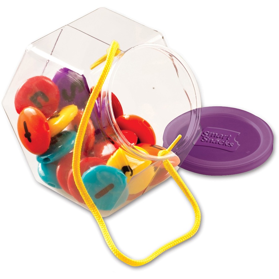 Smart Snacks ABC Lacing Sweets - Theme/Subject: Learning - Skill Learning: Eye-hand Coordination, Spelling, Fine Motor, Letter Recognition, Word Building, Creativity, Imagination, Sequencing, Alphabet - 2-5 Year - 31 Pieces