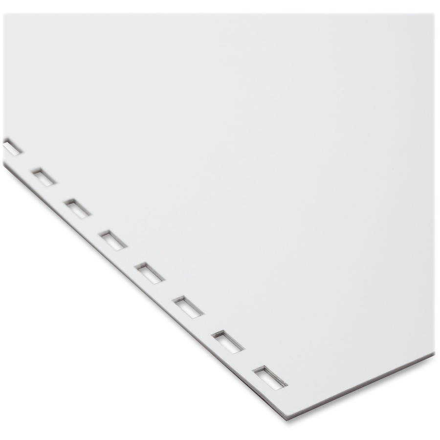 GBC CombBind 19-hole Pre-Punched Paper - White - 96 Brightness - Letter - 8 1/2" x 11" - 20 lb Basis Weight - 500 / Pack - Pre-punched