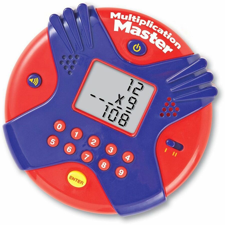 Learning Resources Multiplication Master Electronic Flash Card Game - Theme/Subject: Learning - Skill Learning: Multiplication - 7-10 Year