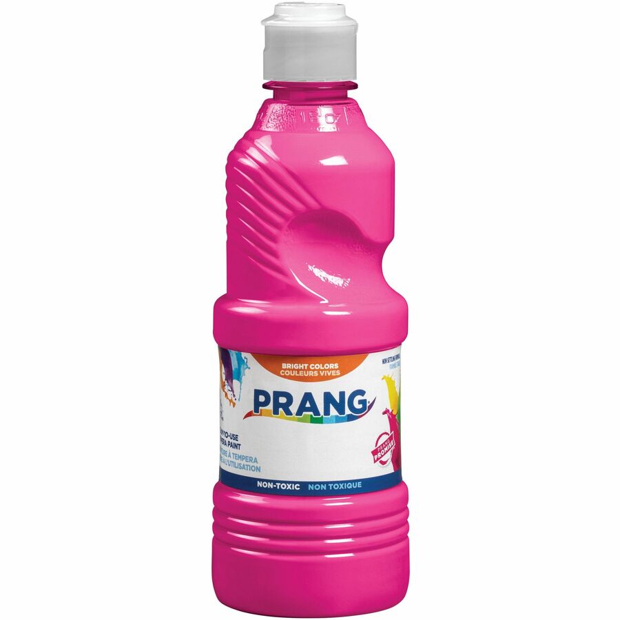 Prang Ready-To-Use Liquid Tempera Paints - 16 fl oz - 1 Each - Magenta