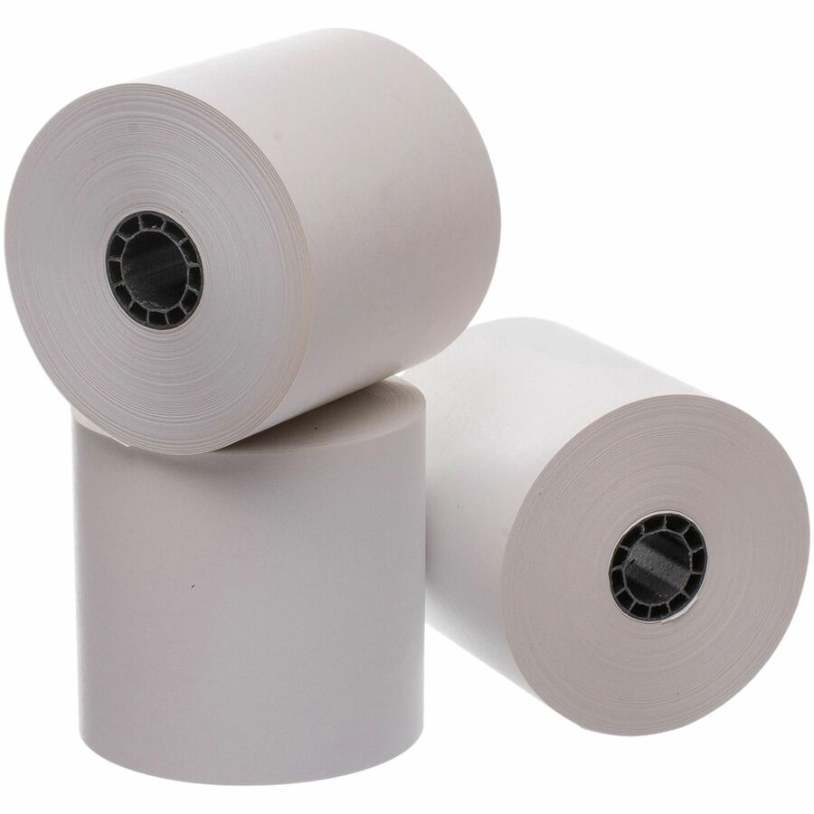Business Source Thermal Paper - 2 1/4" x 165 ft - 48 g/m² Grammage - Smooth - 3 / Pack