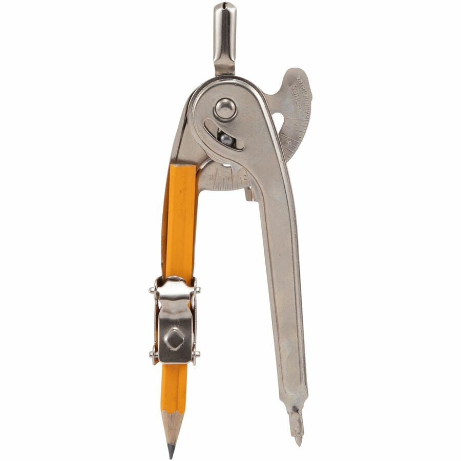 CLI Ball Bearing Safety Compass - 1 Piece(s) - Metal, Aluminum - Silver - 1 Dozen