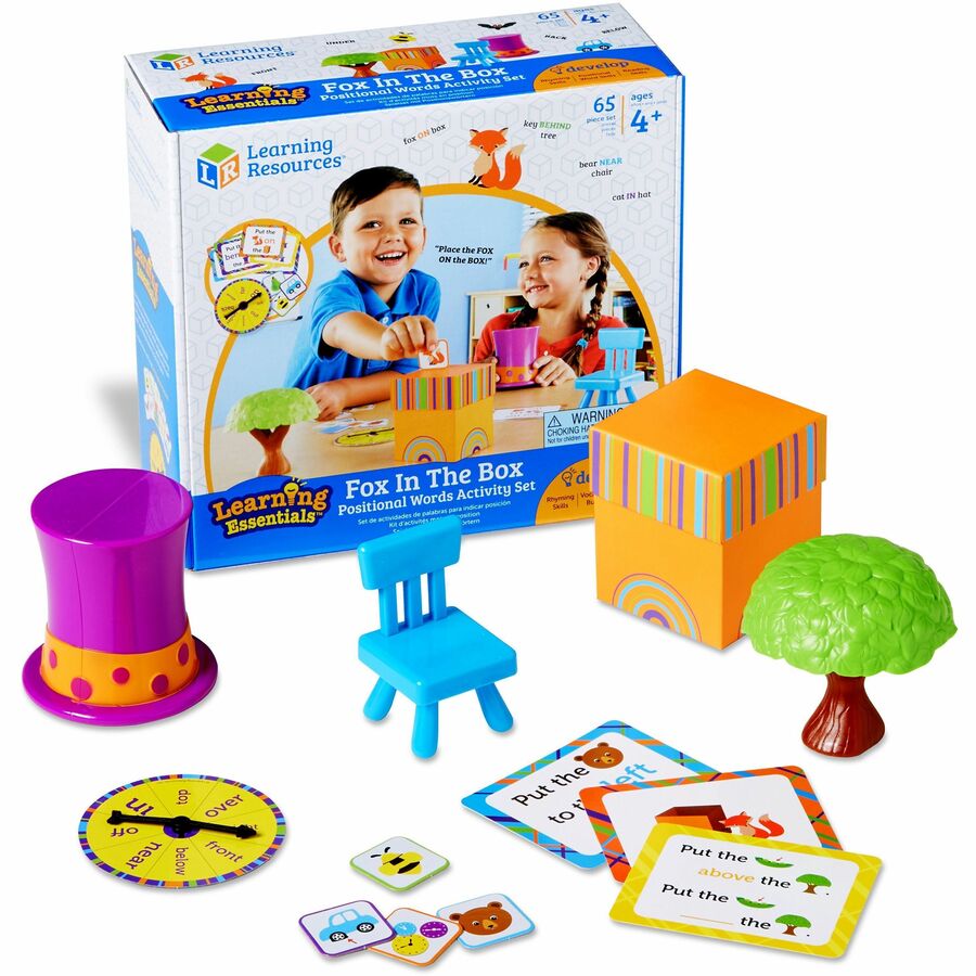 Learning Resources Fox In The Box Word Activity Set - Theme/Subject: Learning - Skill Learning: Visual, Tactile Discrimination, Auditory, Fine Motor, Direction, Language Development - 3  - 1 Each