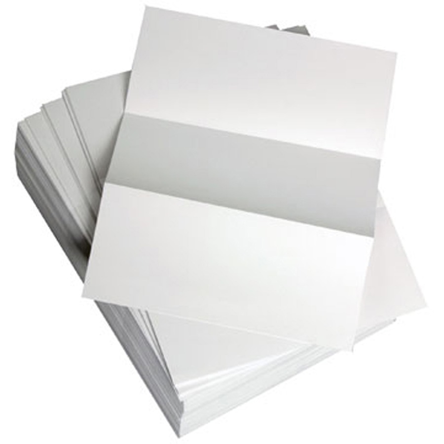 Lettermark Punched & Perforated Papers with Perforations every 3-2/3" - White - 92 Brightness - Letter - 8 1/2" x 11" - 20 lb Basis Weight - 75 g/m² Grammage - 2500 / Carton - 2500 (500 - SFI - ColorLok Technology, Micro Perforated, Acid-free, Elemental Chlorine-free
