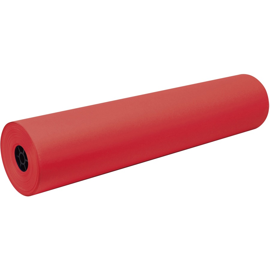 Tru-Ray Tru-Ray Construction Paper Art Roll - Mural, Art Project, Banner - 36"Width x 500 ftLength - 1 / Roll - Festive Red - Sulphite