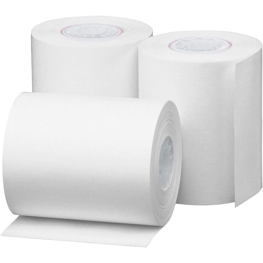 Business Source Thermal Paper - 2 1/4" x 85 ft - 48 g/m² Grammage - Smooth - 3 / Pack