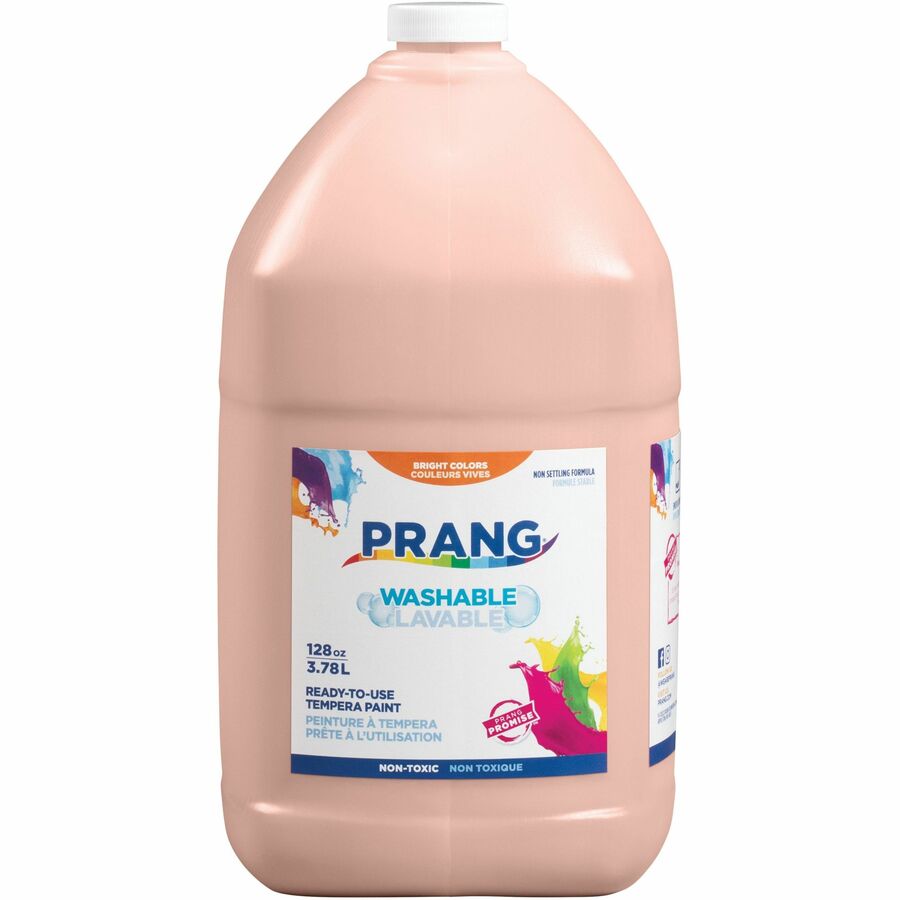Prang Washable Paint - 1 gal - 1 Each - Peach