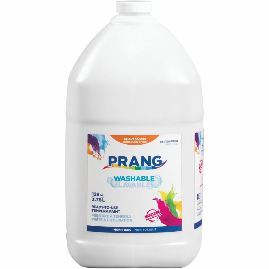 Prang Washable Paint - 1 gal - 1 Each - White