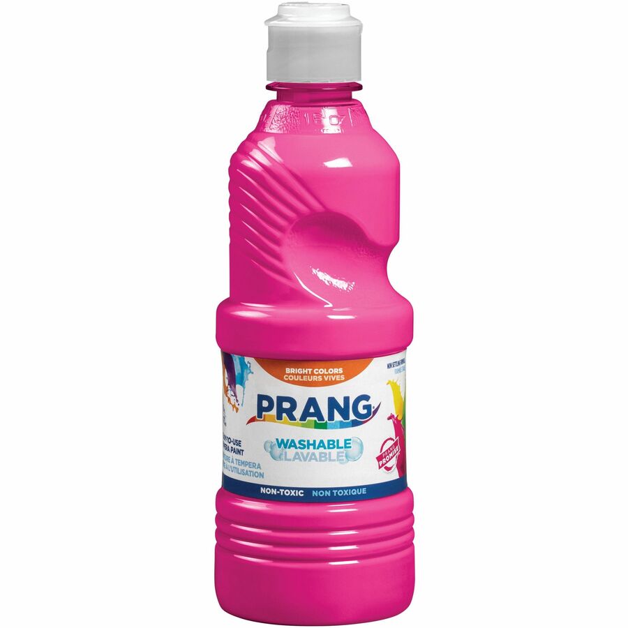 Prang Washable Paint - 16 fl oz - 1 Each - Magenta