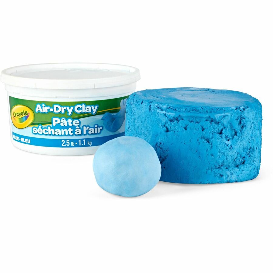 Crayola Air-Dry Clay - Art, Classroom, Art Room - 1 Each - Blue