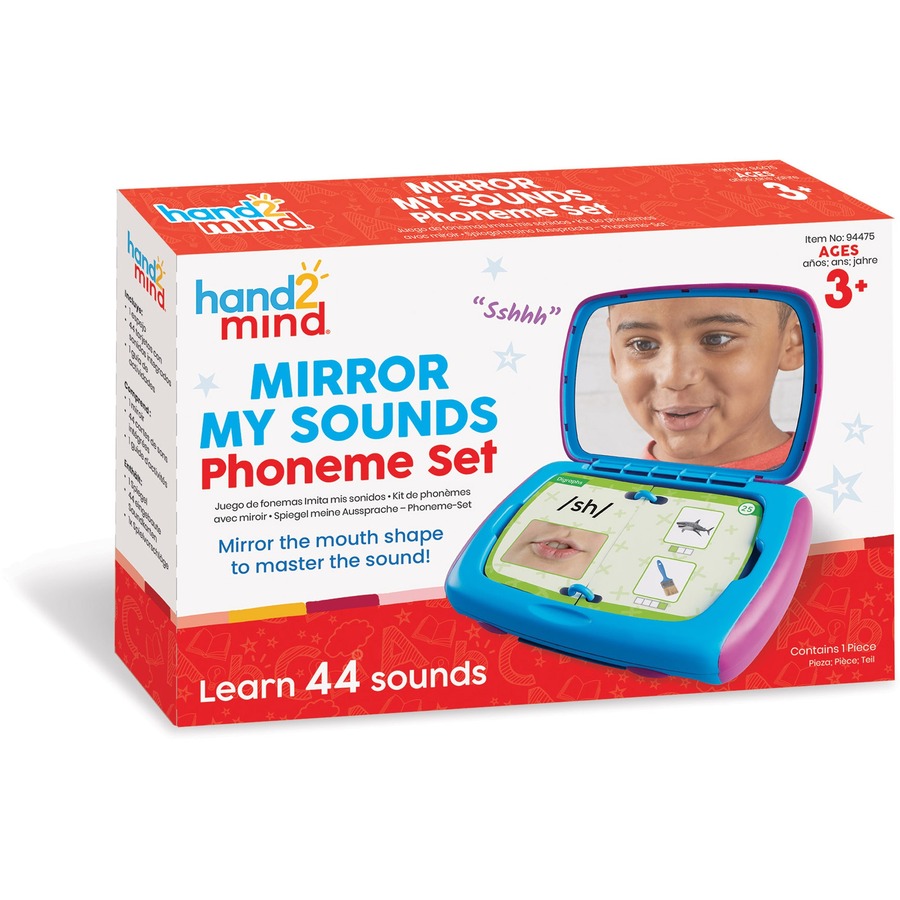 Learning Resources Mirror My Sounds Phoneme Set - Skill Learning: Sound - Multi