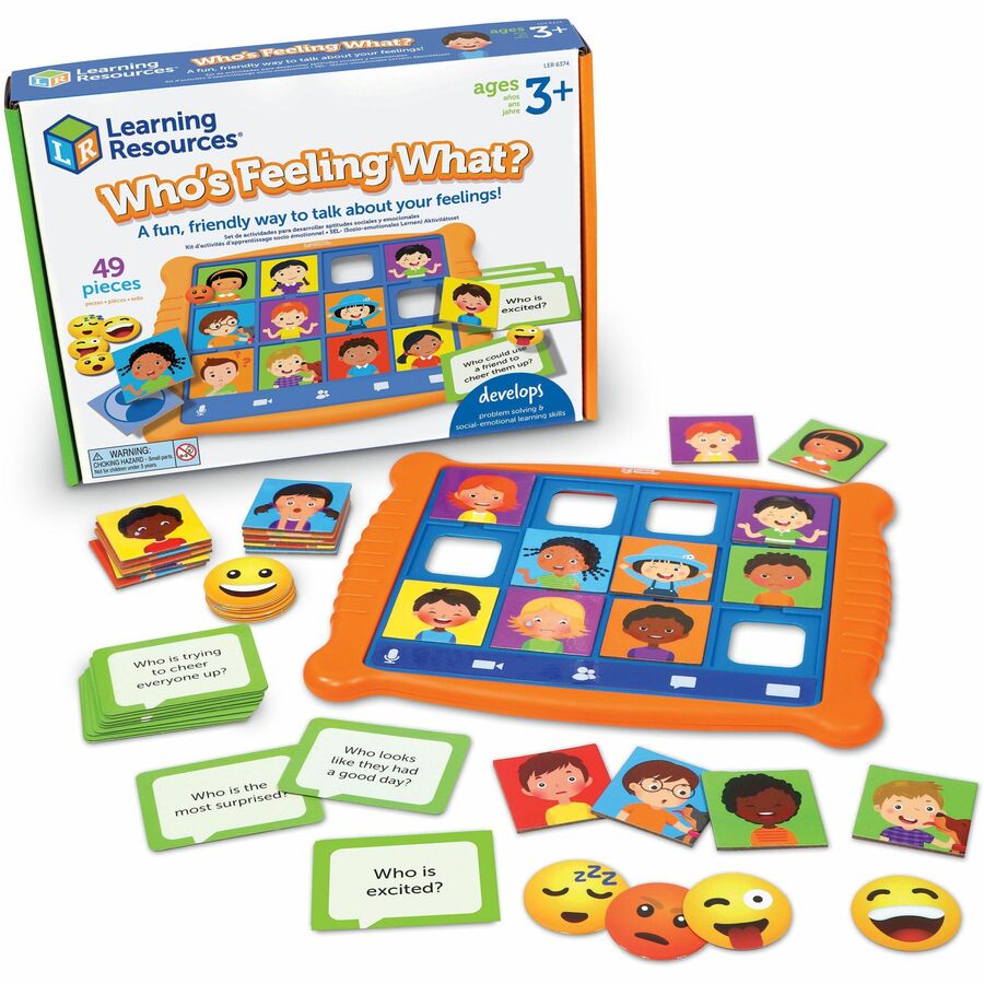 Learning Resources Who's Feeling What? - Puzzle - 1 Each