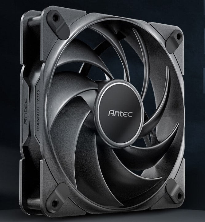 Antec Tranquil 120, PWM Fans, 2000RPM, 59.23CFM, 2.46mmHO, 4 Pin PWM Connector, 120mm x 25mm Performance case Fan, Single Pack