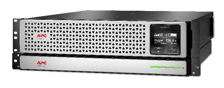 APC SRTL1000RMXLI, Smart UPS, 1000VA, 900 Watts, 230VA, Li-Ion Lithium, Rack Mount, Double Conversion Online Sine Wave, Network Card Included