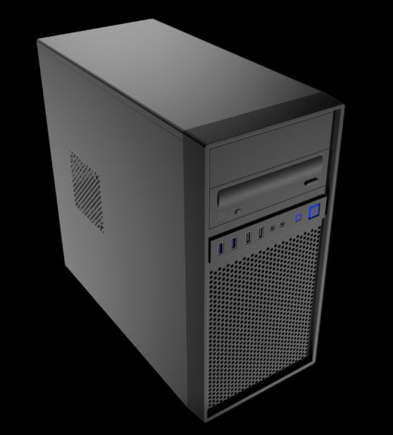 Aywun 307 Business & Office mATX with 500w PSU. 1x 5.25' and 1x 3.5' External, 24PIN ATX, 8PIN EPS, 2x USB3  2x USB2 Front HD Audio. 2 Yrs Warranty.