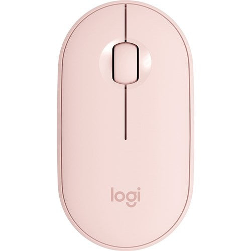 Logitech M350 Pebble Slim Wireless Mouse Rose