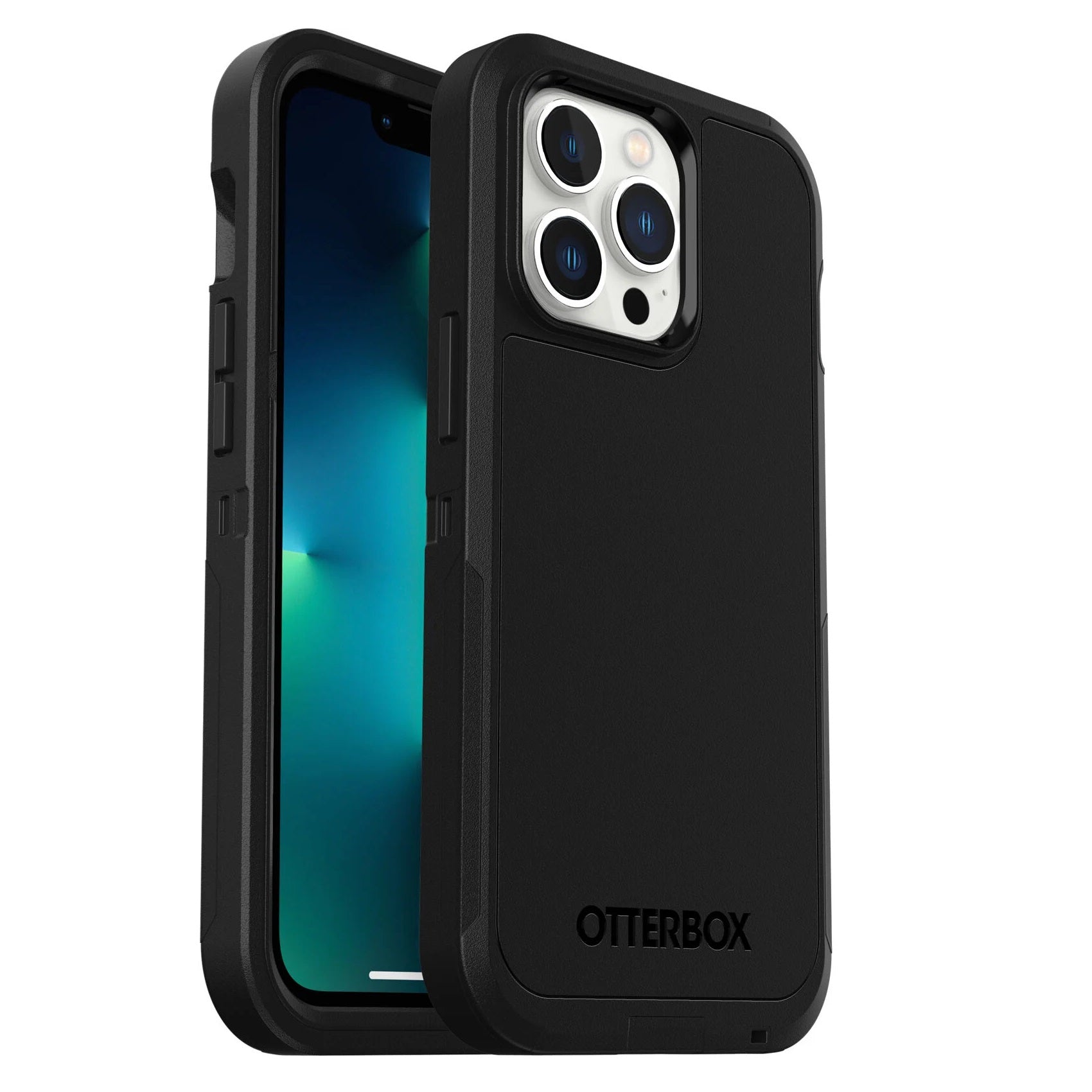 OtterBox Defender XT MagSafe Apple iPhone 13 Pro Case Black - (77-85572),DROP  5X Military Standard, Raised Edges,Port Covers,Rugged, 7 Years Warranty