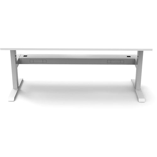 Rapidline Boost Static Single Sided Workstation   Tray 1800W x 750D x 730mmH White/White