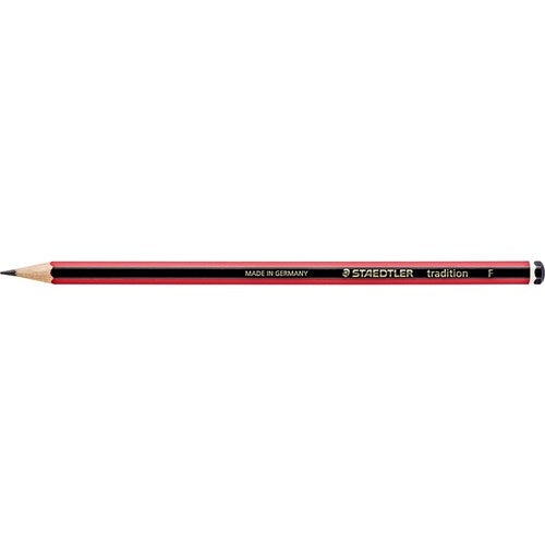 Staedtler 110 Tradition Graphite Pencil F PACK12