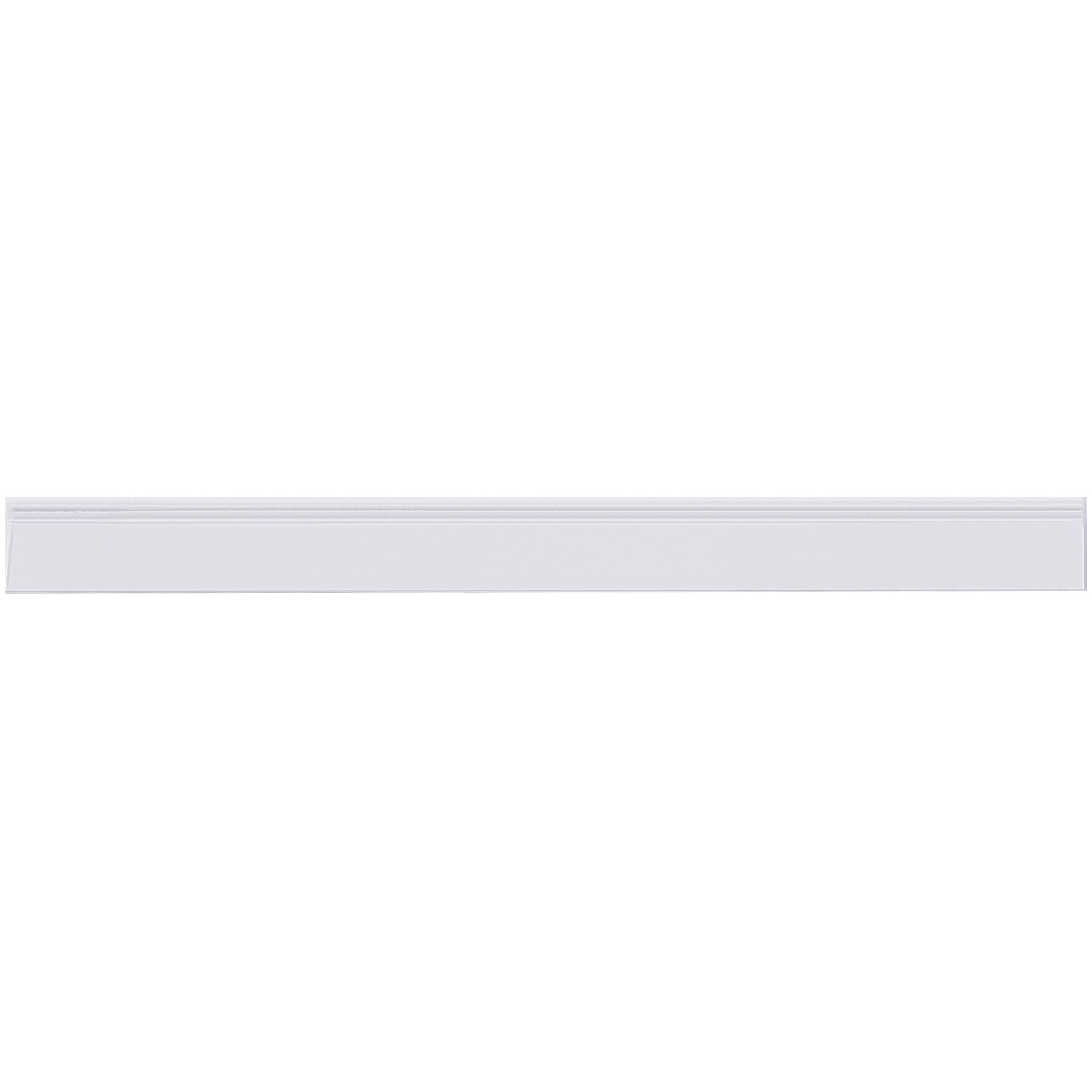 1/2 x 6" Open-Edge Plastic Label Holders (LH101) Case Of 50