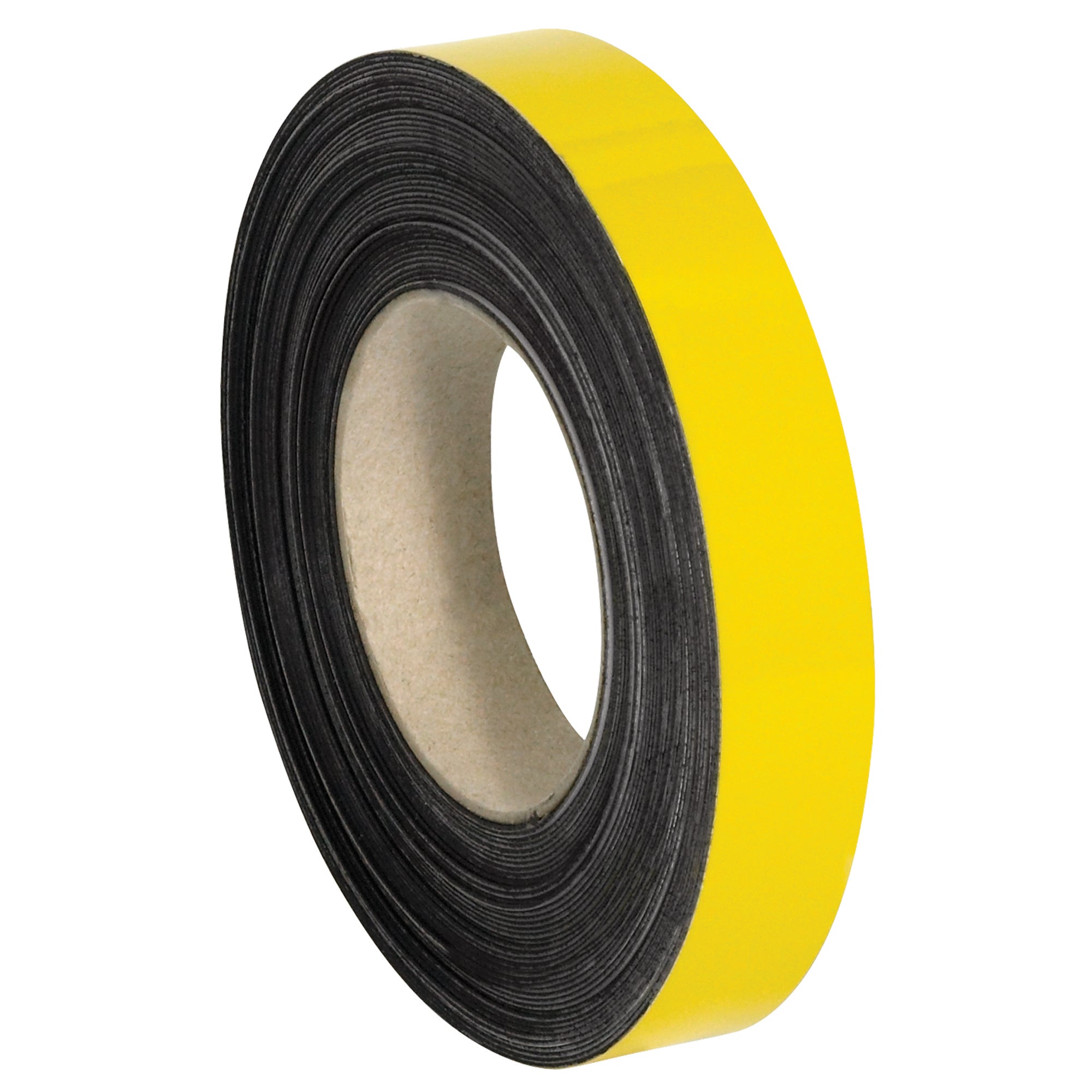 1" x 100' - Yellow Warehouse Labels - Magnetic Rolls (LH139) Each