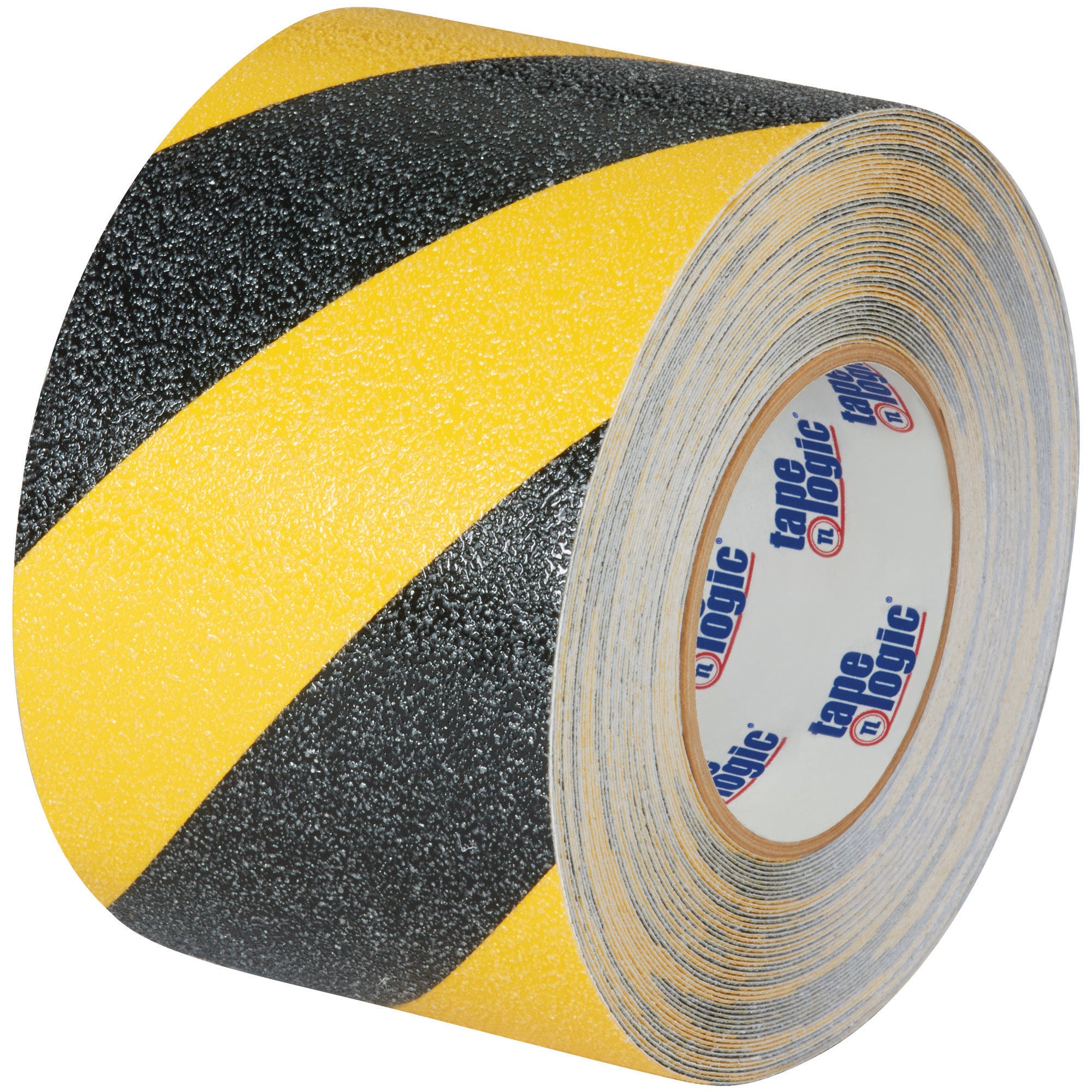 1" x 60' Black/Yellow Striped Heavy-Duty Tape Logic Anti-Slip Tape (T96560BY) Each