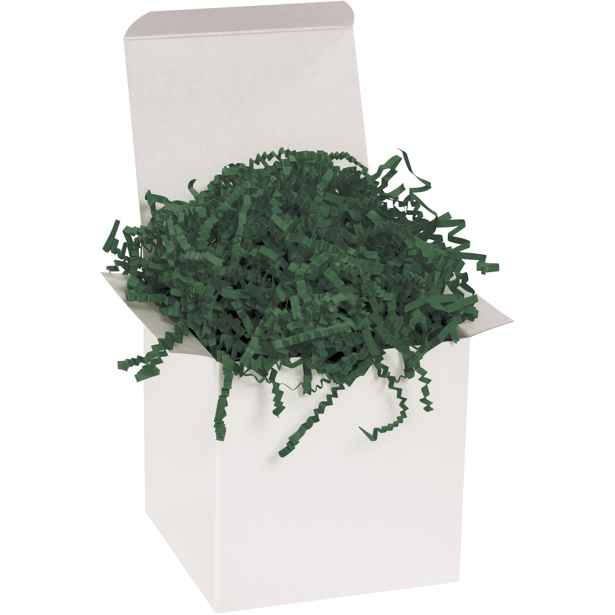 10 lb. Forest Green Crinkle Paper (CP10D) Each