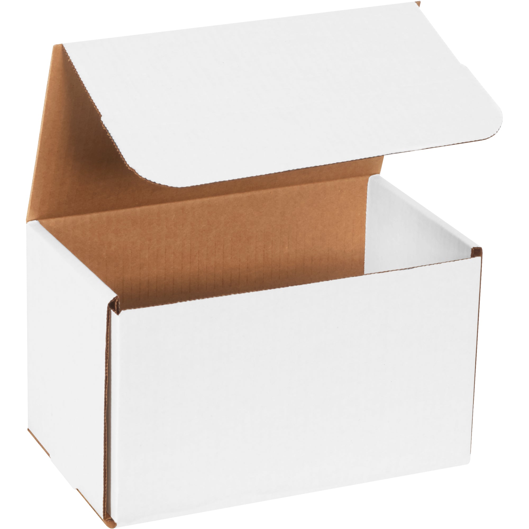 10 x 6 x 6" White Corrugated Mailers (M1066) Bundle Of 50
