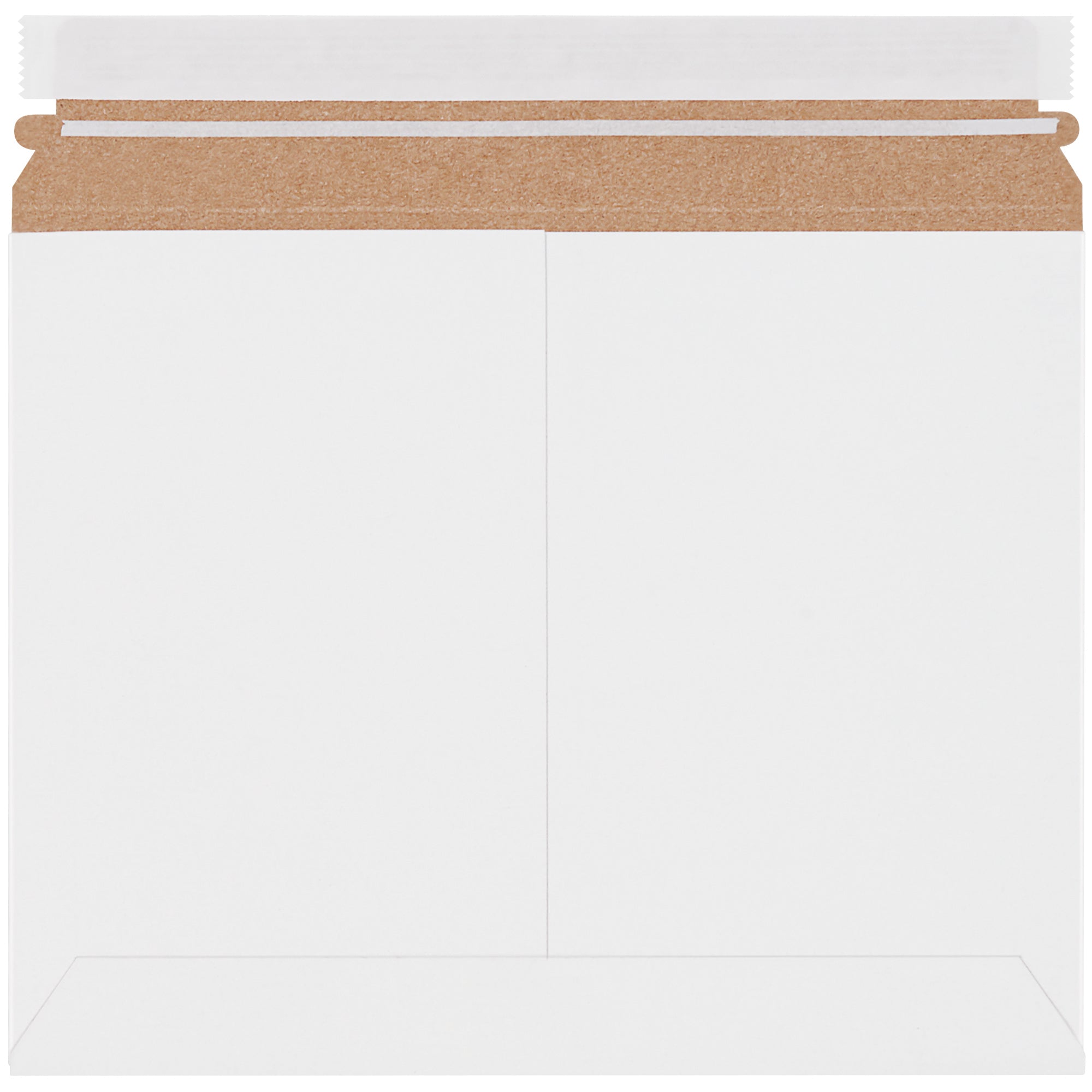 11 1/2 x 9" White Stayflats Lite Mailers (RMU119W) Case Of 200