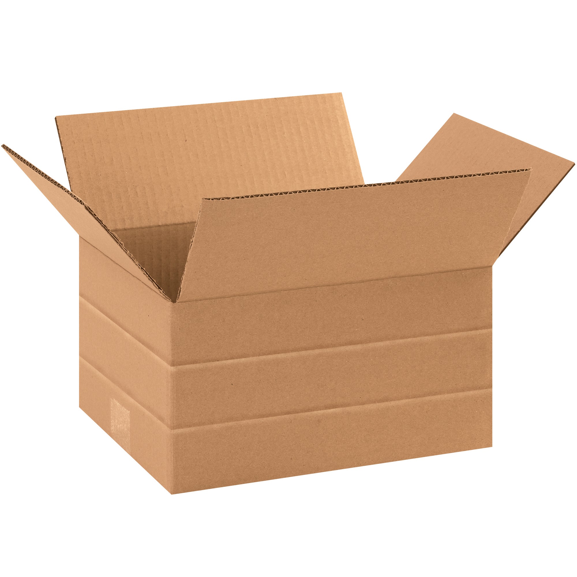 11 1/4 x 8 3/4 x 6" Multi-Depth Corrugated Boxes (MD1186) Bundle Of 25