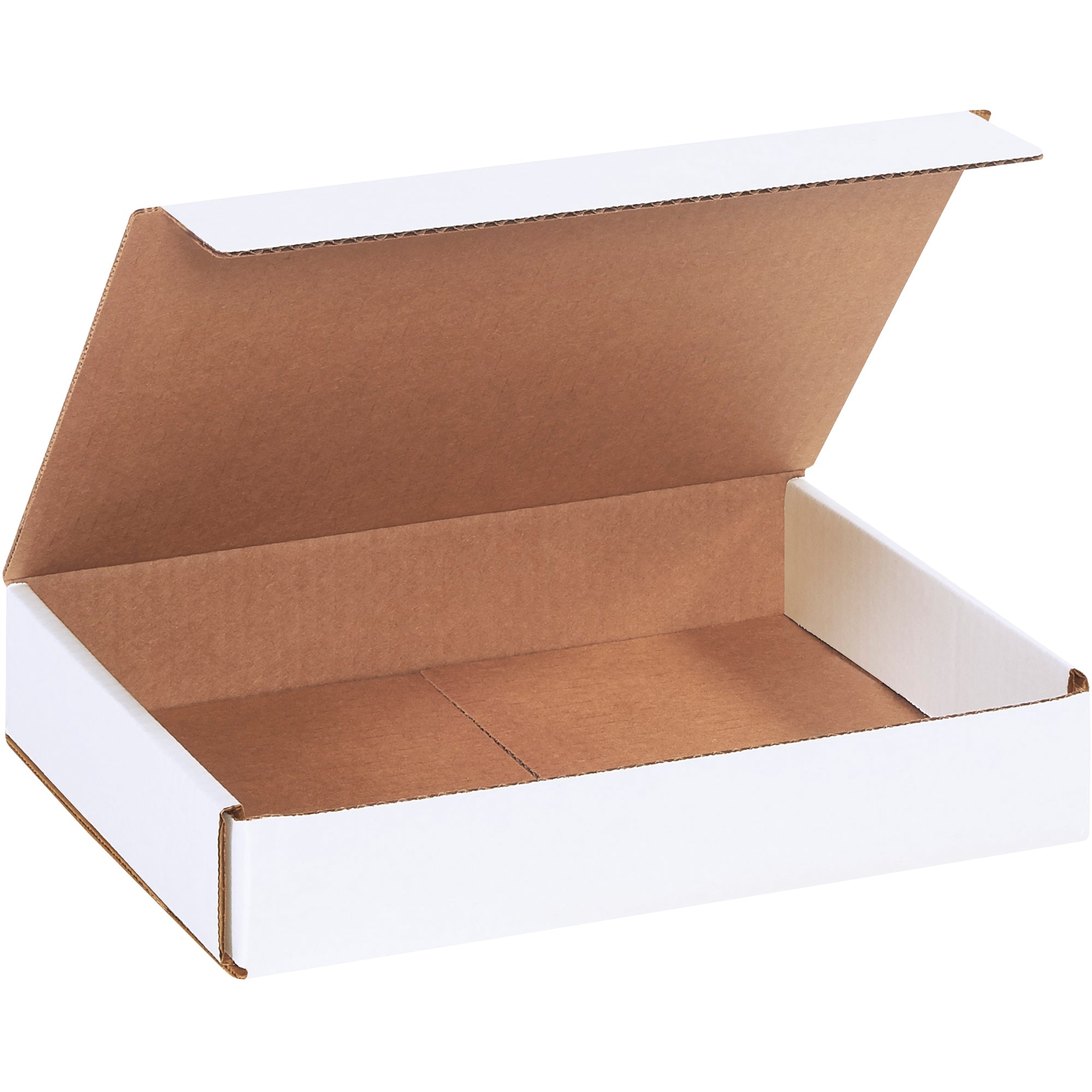 11 x 8 x 2" White Corrugated Mailers (M1182R) Bundle Of 50