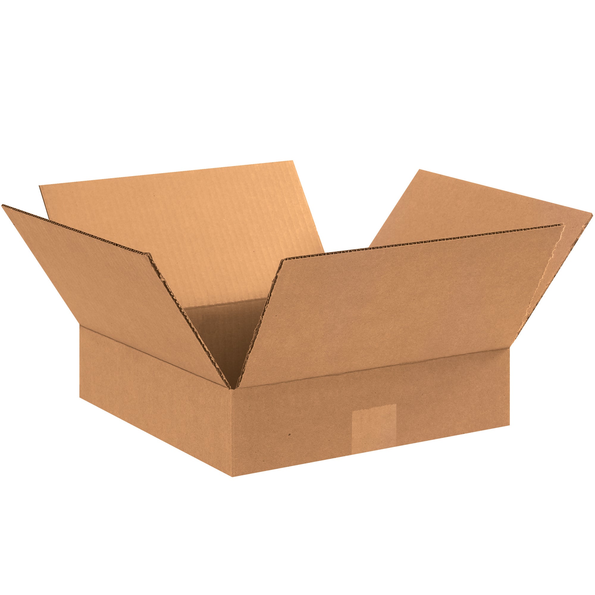 12 x 12 x 3" Flat Corrugated Boxes (12123) Bundle Of 25