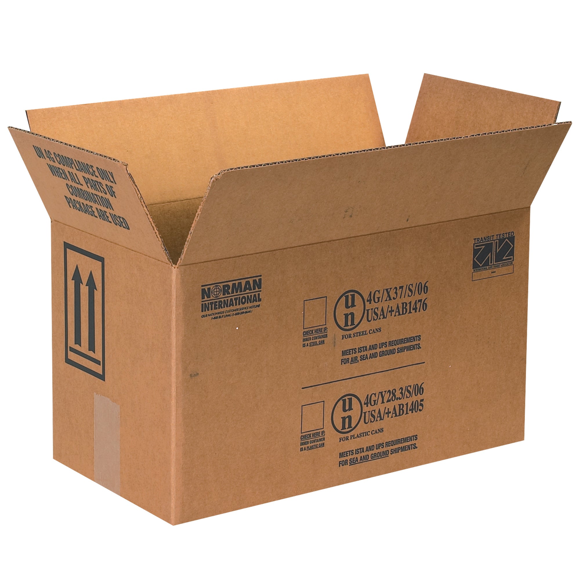 17 x 8 1/2 x 9 5/16" 2 - 1 Gallon Paint Can Boxes (HAZ1045) Bundle Of 25