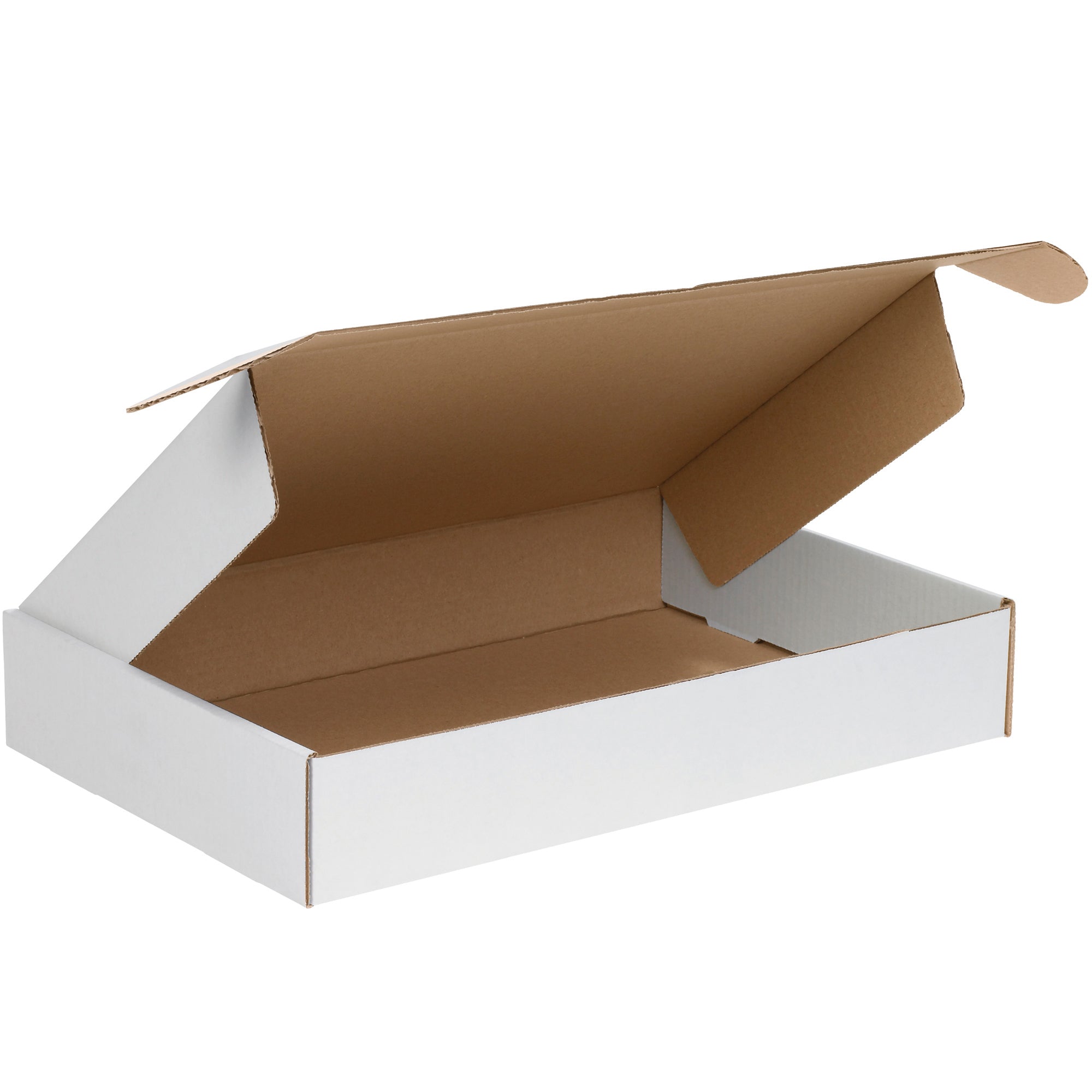 18 x 12 x 3" White Deluxe Literature Mailers (MFL18123) Bundle Of 25